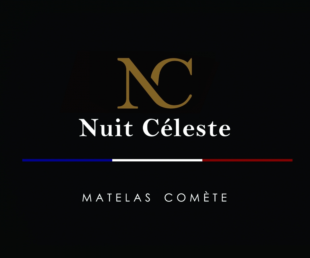 Matelas ressorts 7 zones, 27 cm, COMETE, garnissage fibres soie et lin