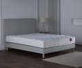Ensemble matelas ressorts, NOVA, sommier lattes multiplis, tête de lit