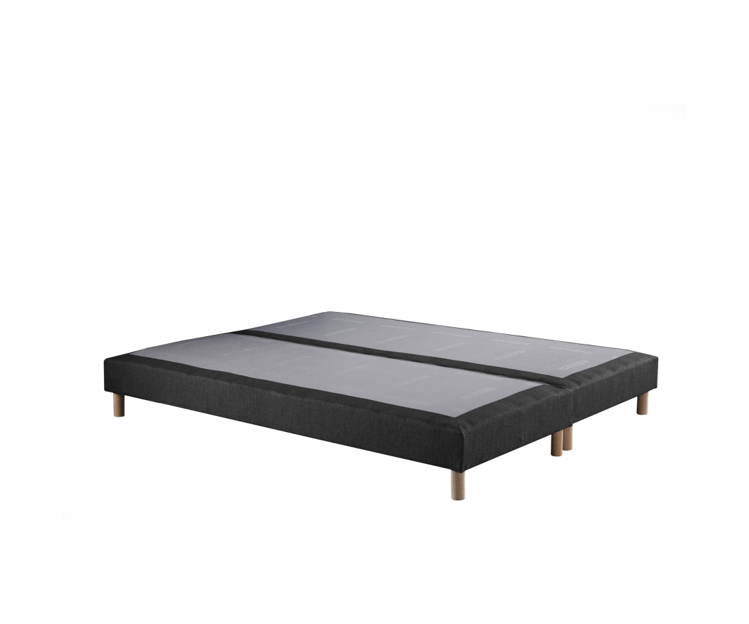 Sommier lattes PEFC - Tissu recyclé, antidérapant, plusieurs coloris