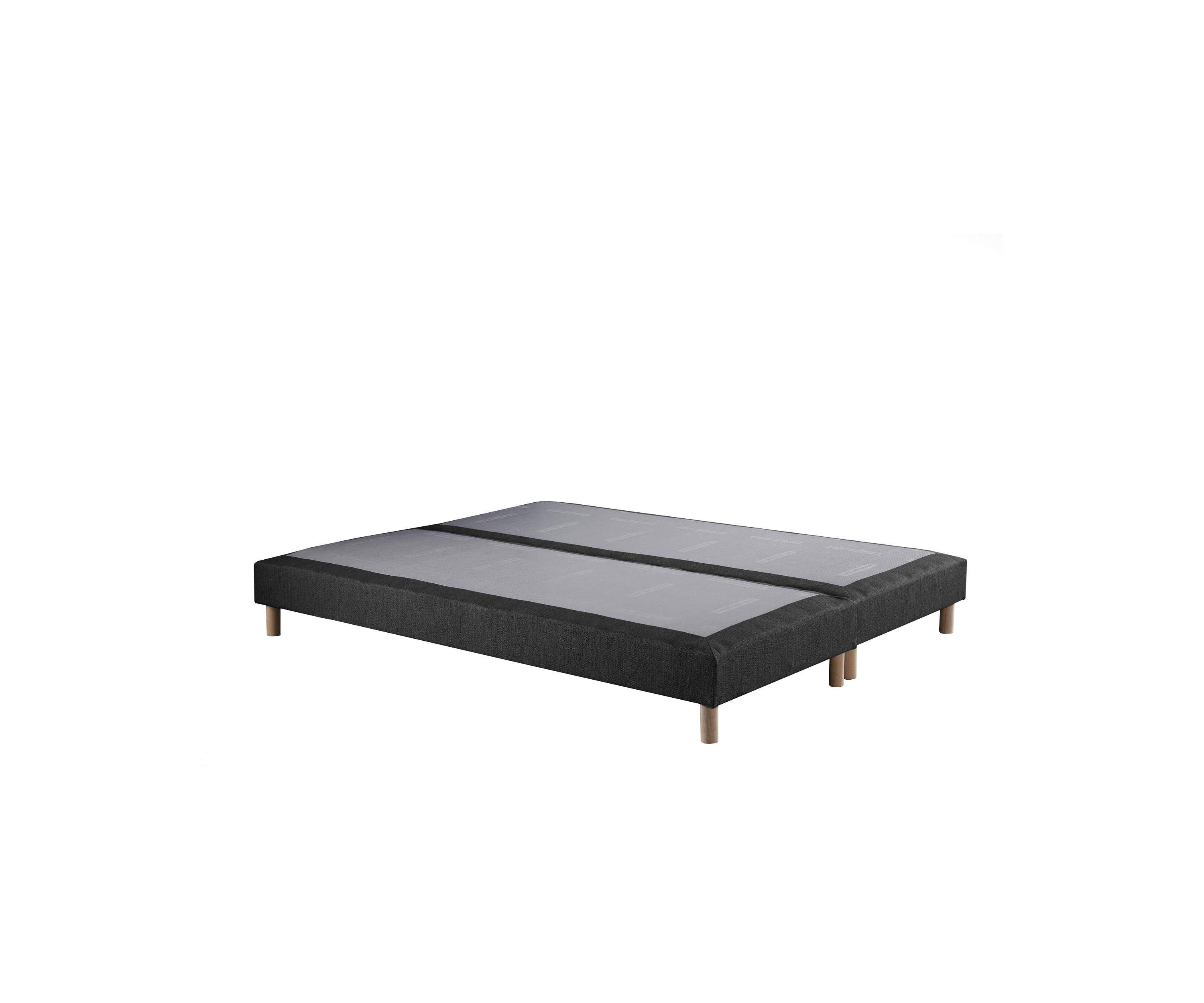 Sommier lattes PEFC - Tissu recyclé, antidérapant, plusieurs coloris