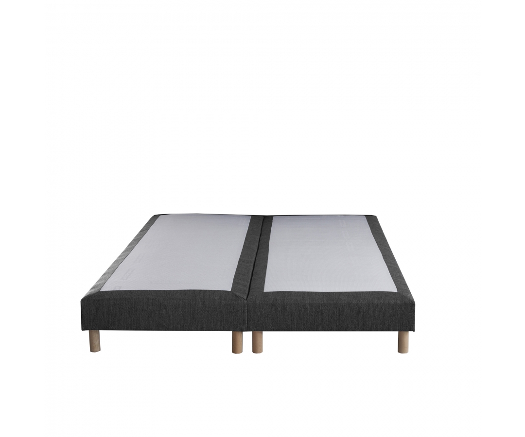 Sommier lattes PEFC - Tissu recyclé, antidérapant, plusieurs coloris