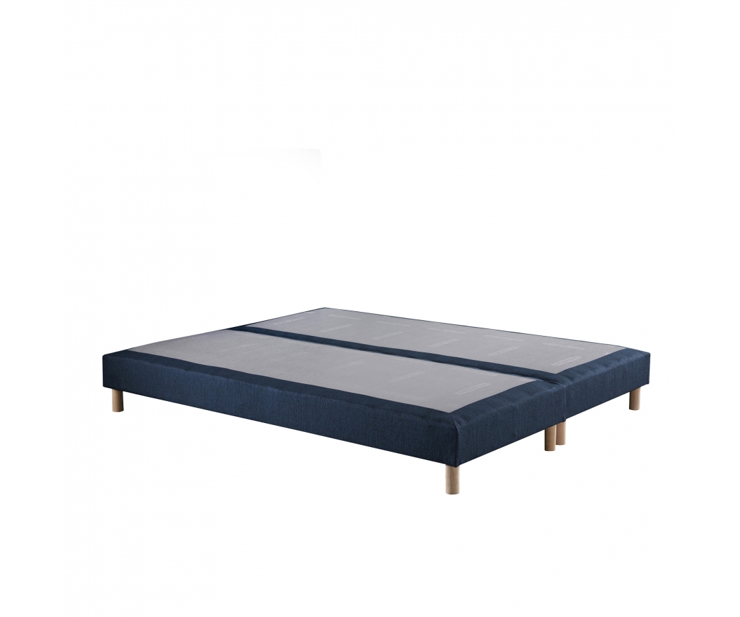 Sommier lattes PEFC - Tissu recyclé, antidérapant, plusieurs coloris