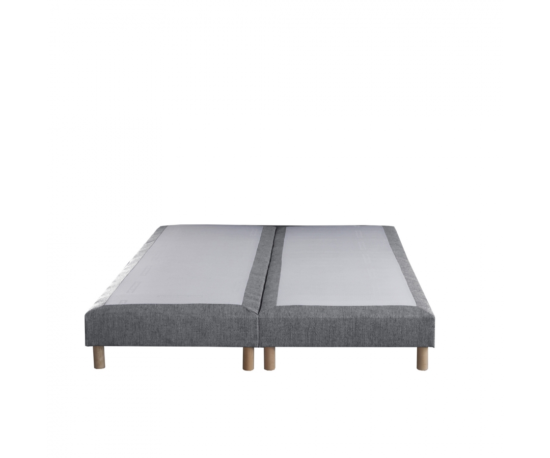 Sommier lattes PEFC - Tissu recyclé, antidérapant, plusieurs coloris