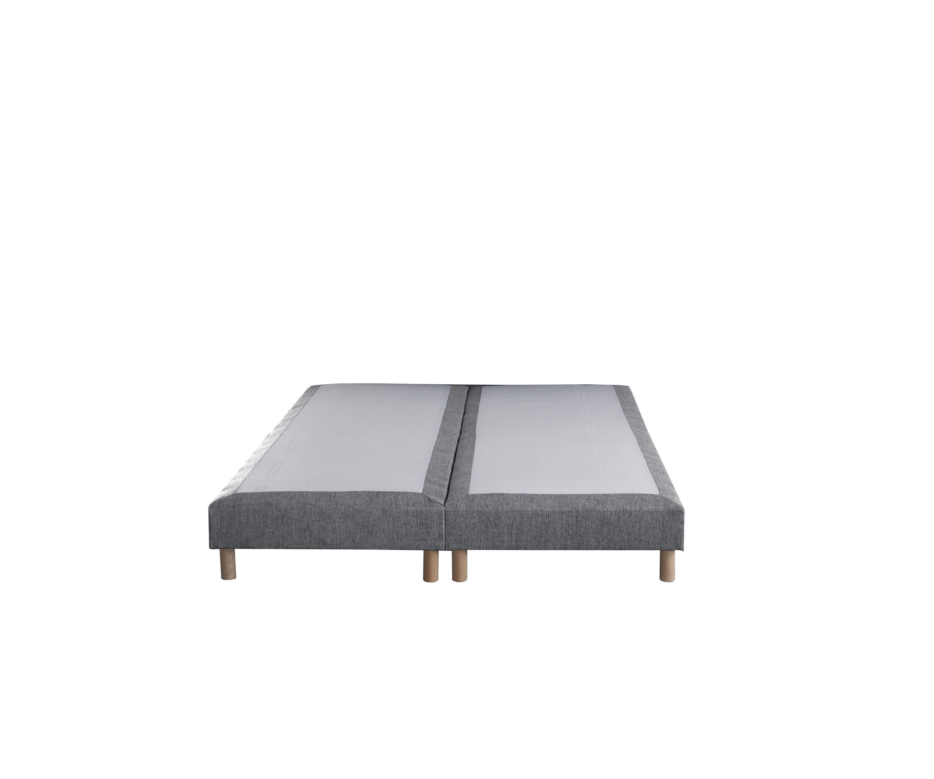 Sommier lattes PEFC - Tissu recyclé, antidérapant, plusieurs coloris