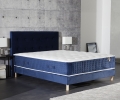 Ensemble matelas HELIOS à ressorts ensachés, mousse mémoire de forme