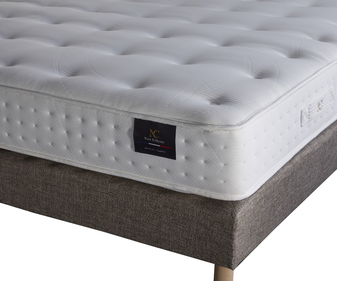 Sommier à lattes flexibles PEFC - Confort, solidité et tissu recyclé