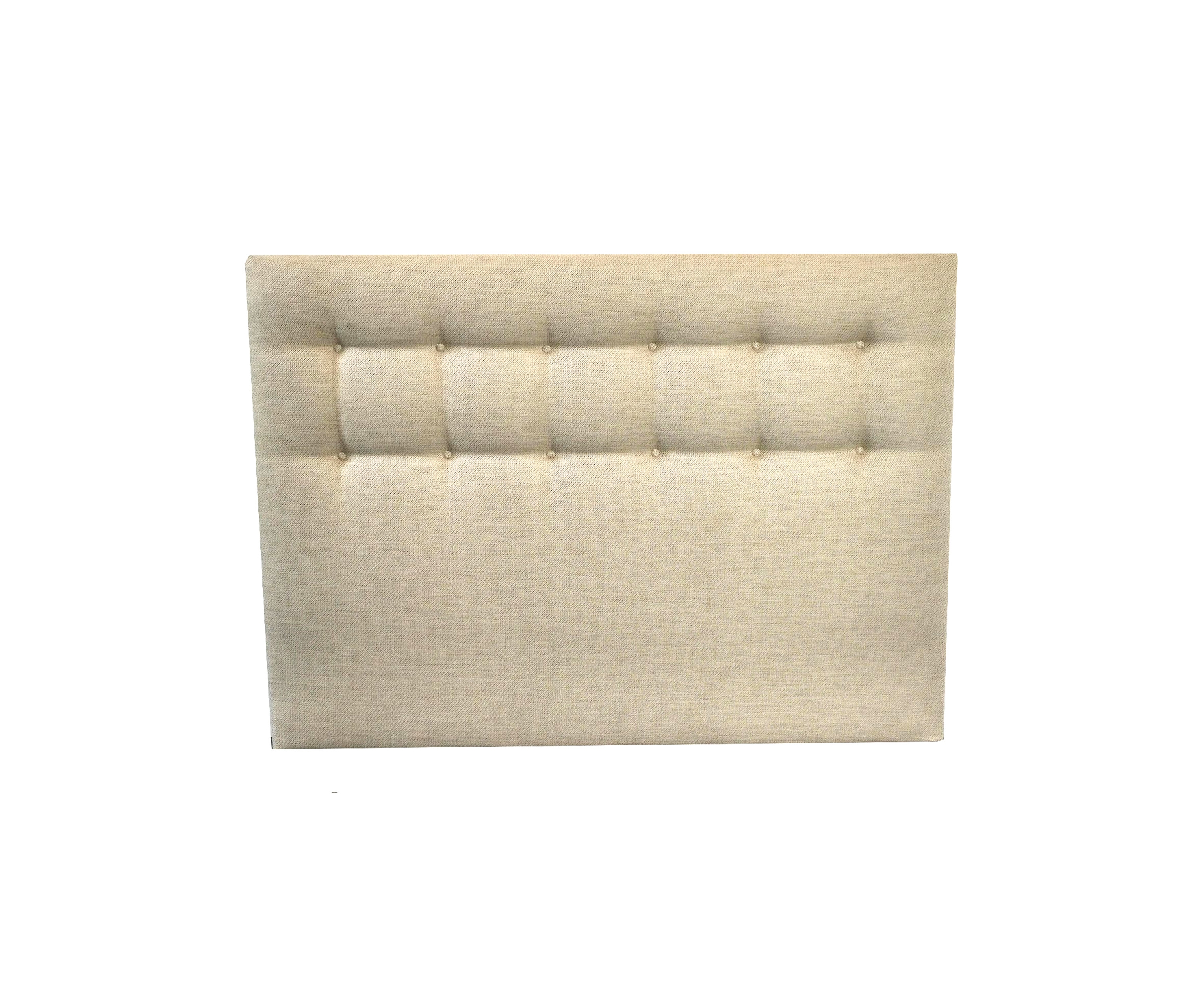 Tête de lit capitonnée design, tissu recyclé, 3 coloris disponibles