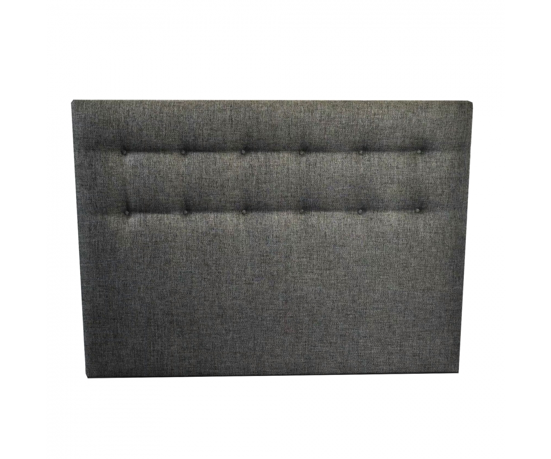 Tête de lit capitonnée design, tissu recyclé, 3 coloris disponibles