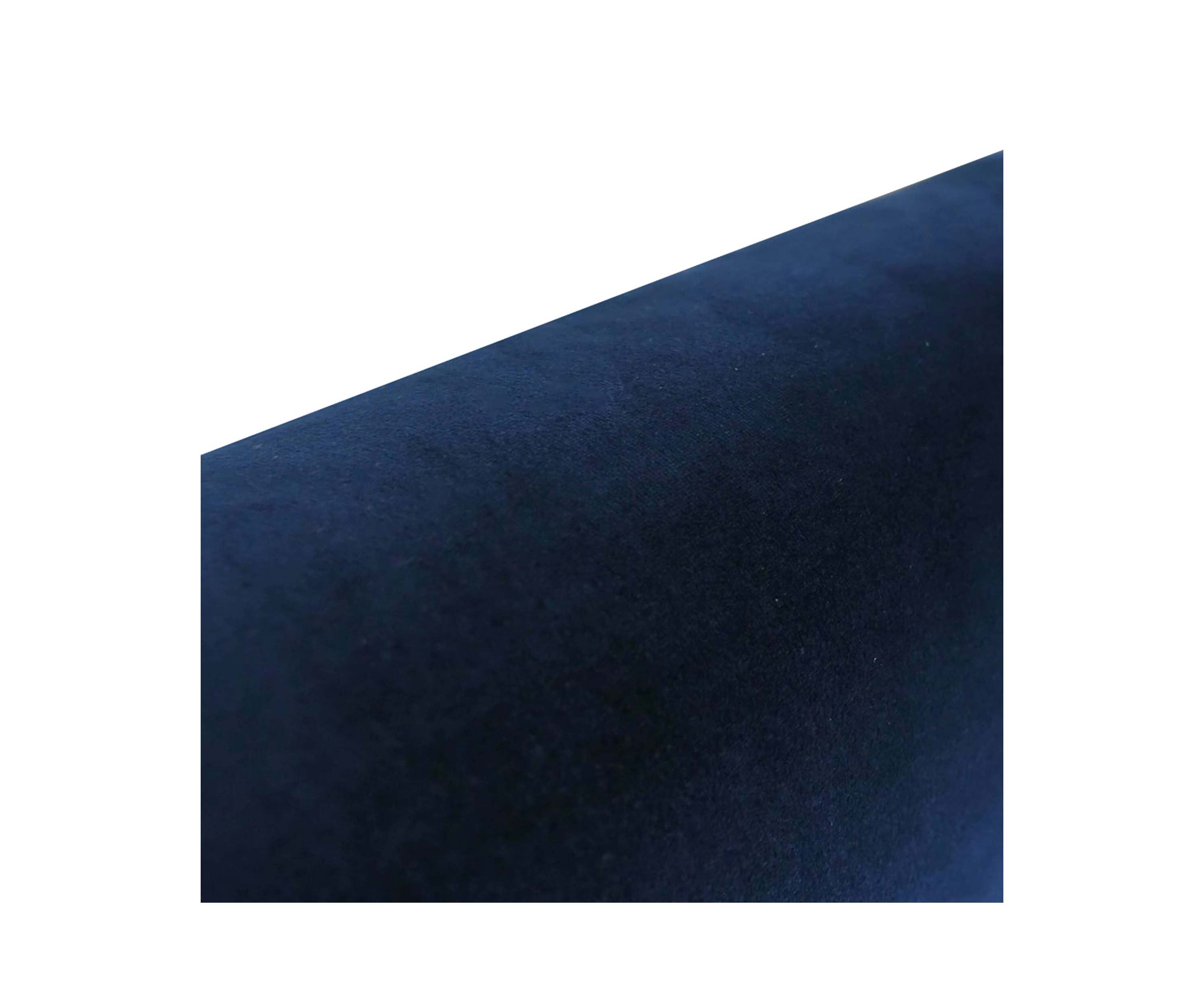 Tête de lit capitonnée en velours avec structure bois massif