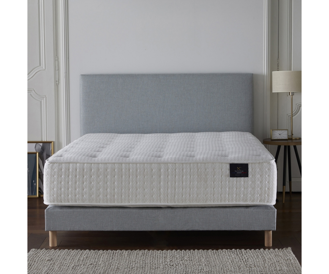 Tete de lit tissu lisse AUBE