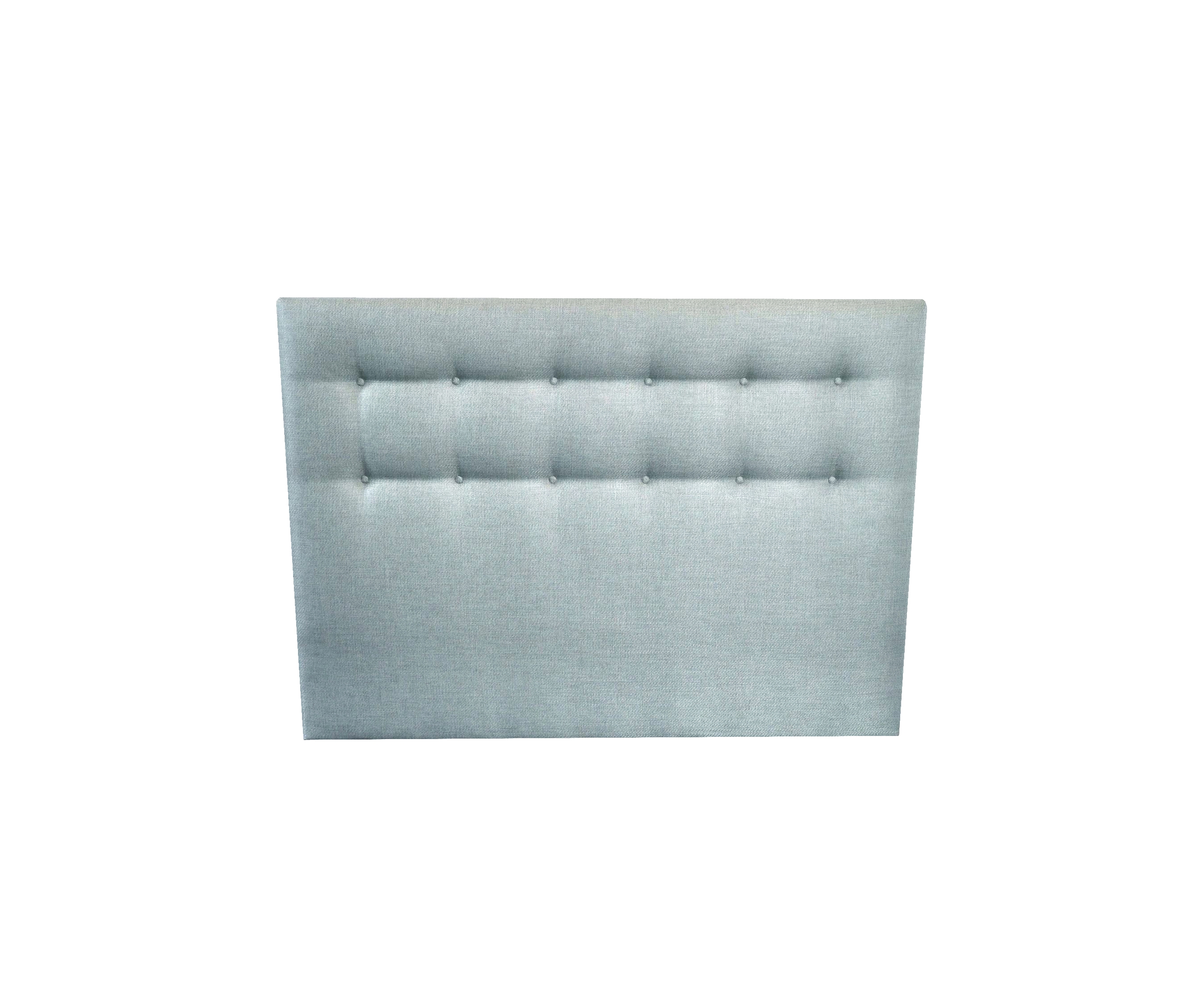 Tête de lit capitonnée – Coloris doux et tissu recyclé certifié GRS