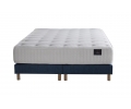 Ensemble matelas ressorts ensachés 7 zones, SELENE 2, garnissage cachemire et soie