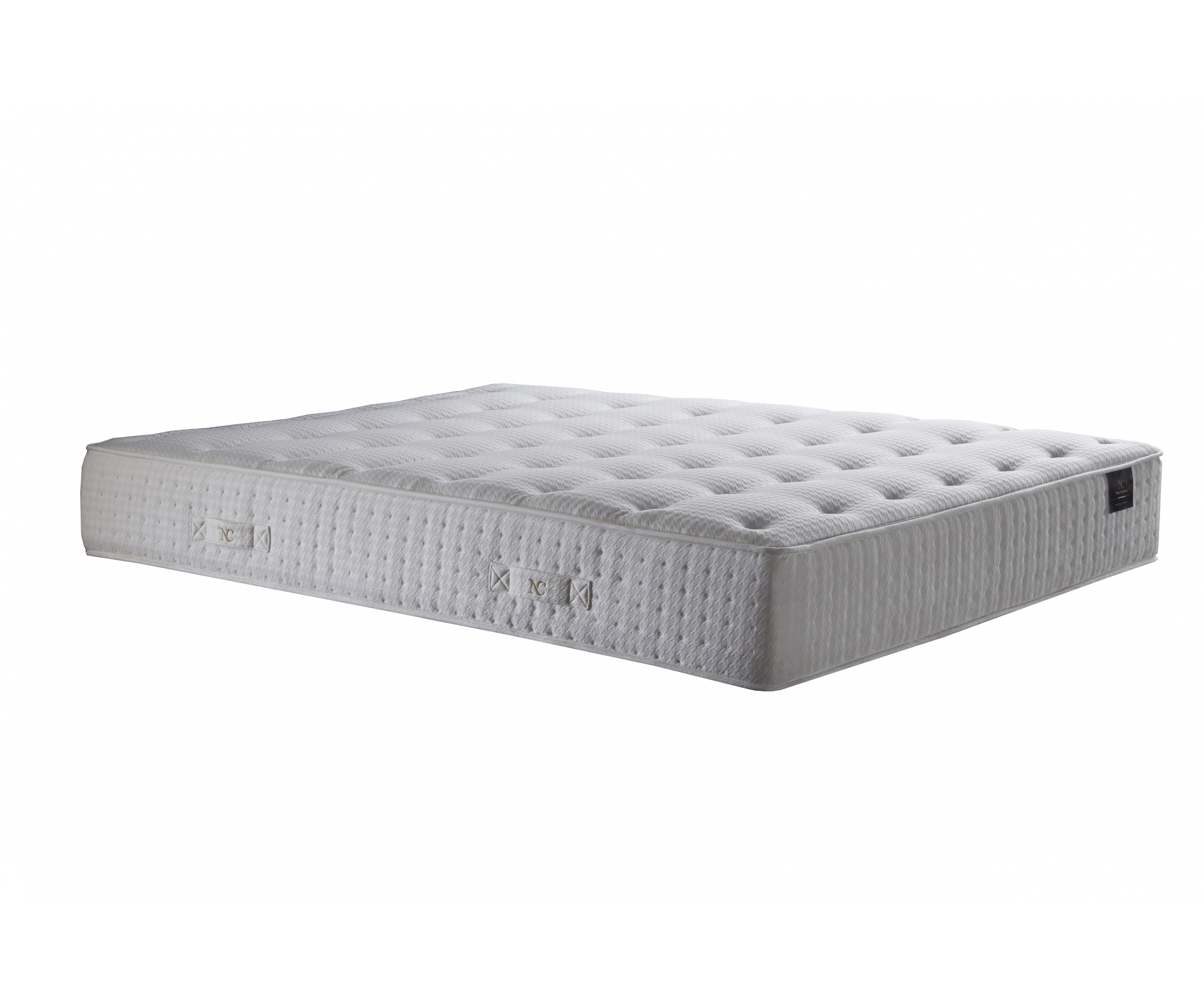 Matelas ressorts ensachés, HECATE, accueil mémoire de forme, face hiver/été