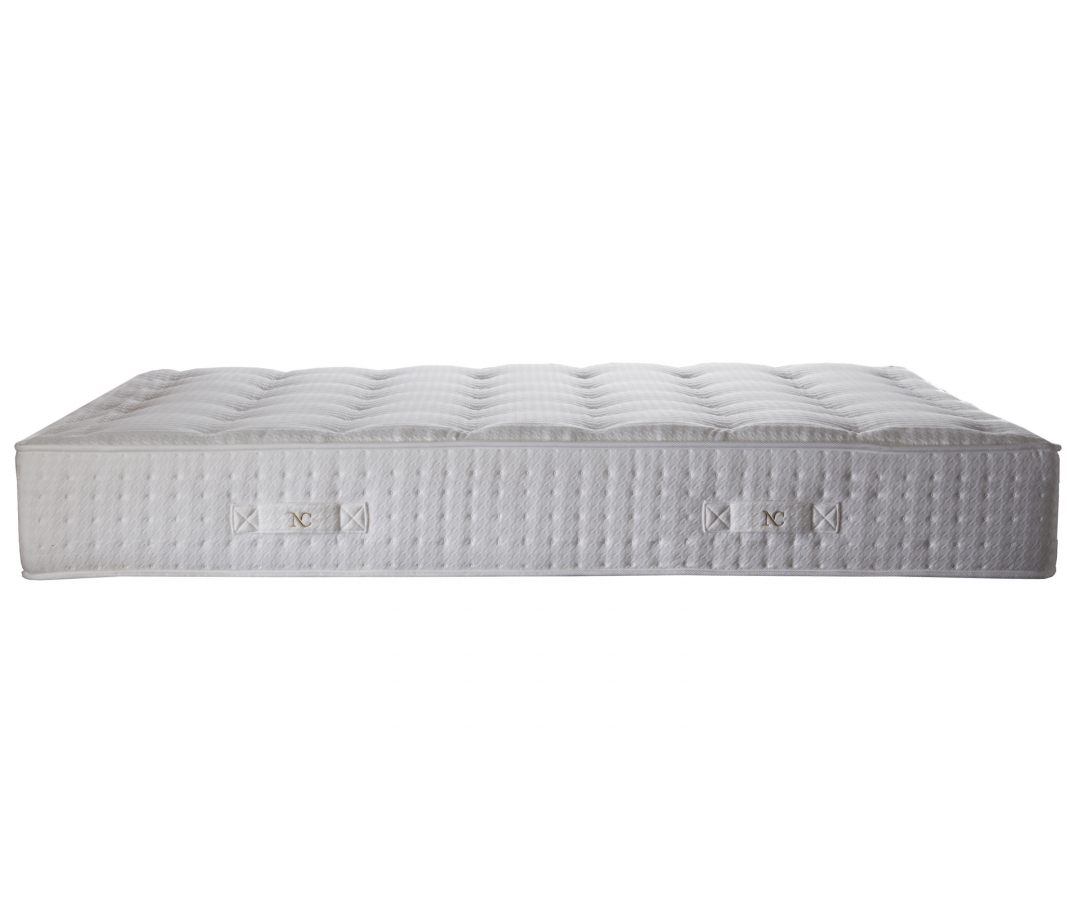 Matelas ressorts ensachés, HECATE, accueil mémoire de forme, face hiver/été