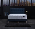 Ensemble matelas ressort ensaché, HECATE 2, mémoire de forme et sommier
