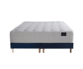Ensemble matelas HELIOS à ressorts ensachés, mousse mémoire de forme