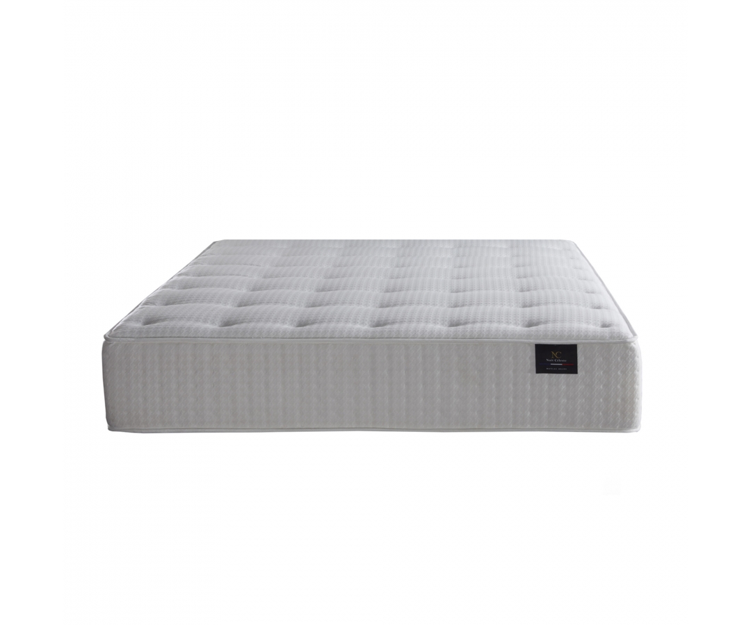 Ensemble matelas à ressorts ensachés, mémoire de forme et mousse 31 cm