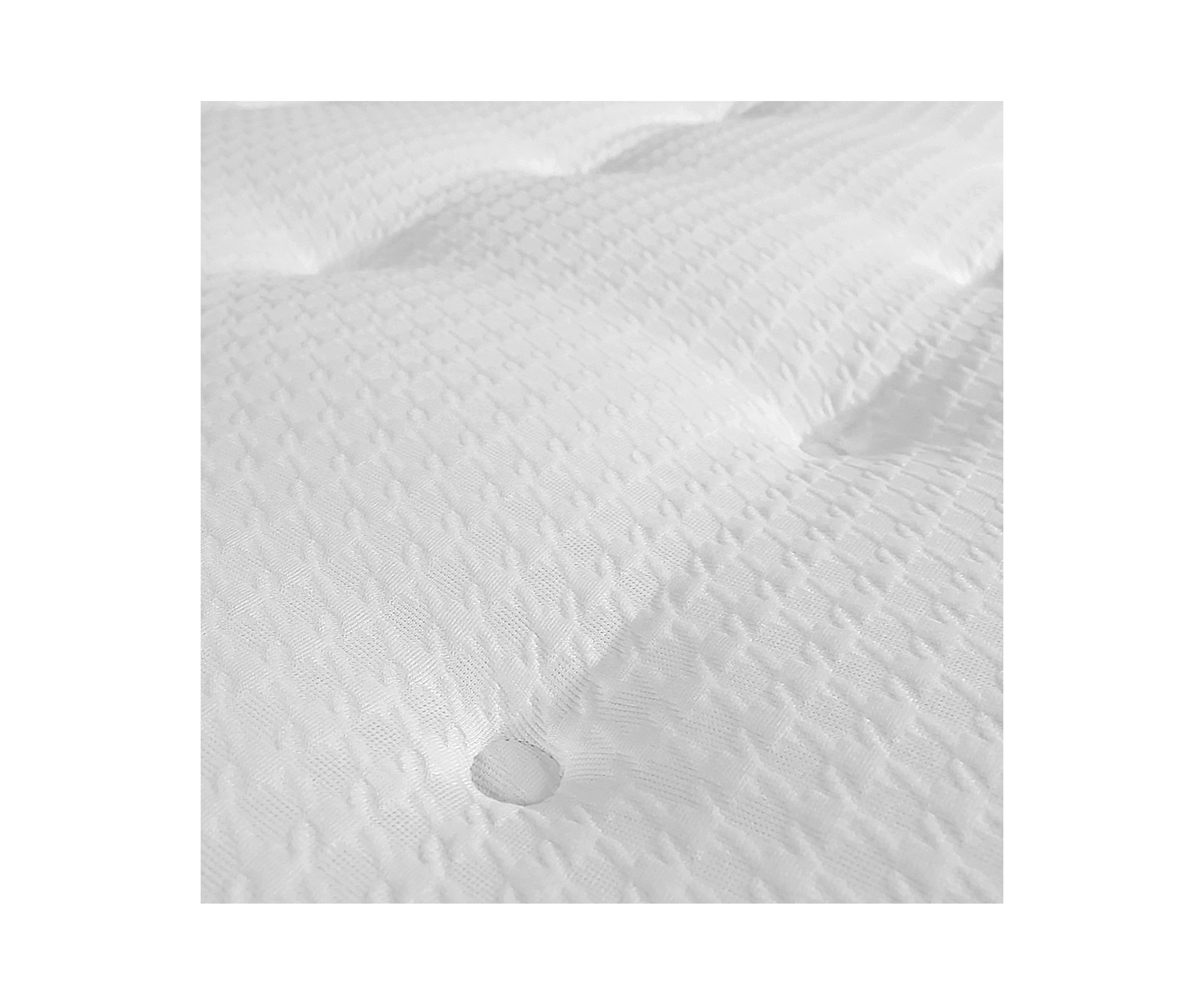 Matelas mémoire de forme + sommier + tête de lit velours
