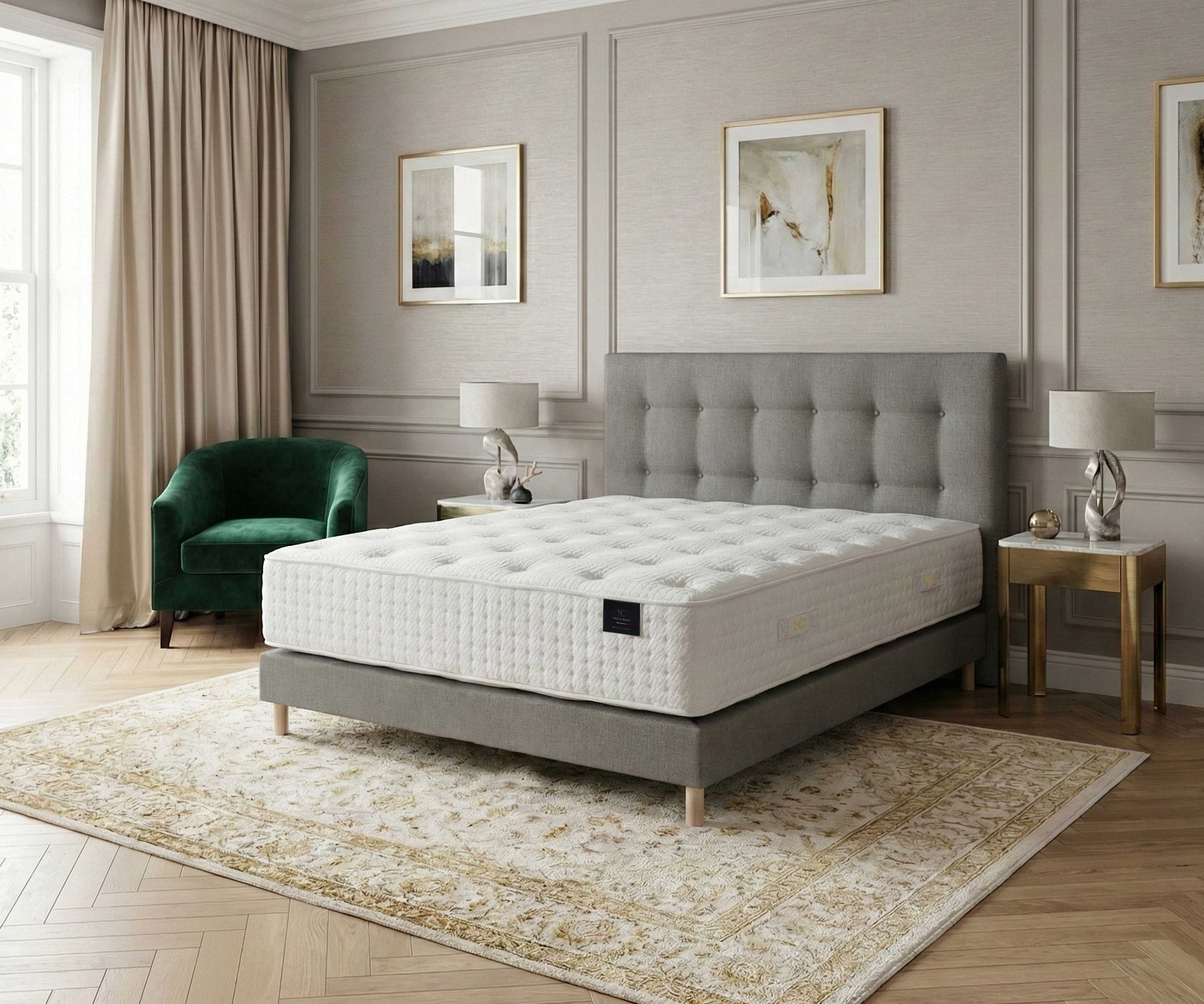 Matelas à mémoire de forme et mousse HR - Soutien optimal