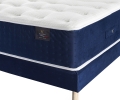 Ensemble matelas HELIOS à ressorts ensachés, mousse mémoire de forme